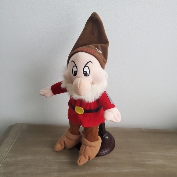 Disney Grumpy Bean Bag Plush Toy - Picture 3 of 10